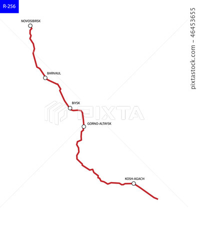 Road map of Russia Road map of Russia 46453655