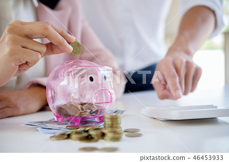 saving concept saving concept 46453933