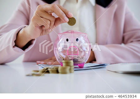 saving concept saving concept 46453934