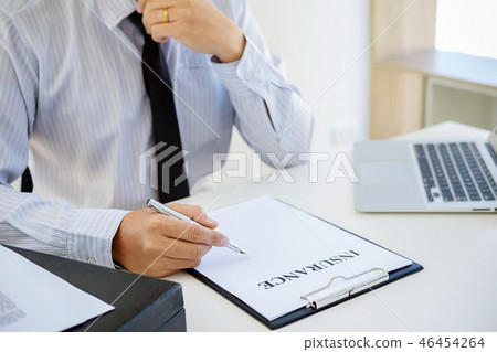 Real estate broker residential house and car Real estate broker residential house and car 46454264