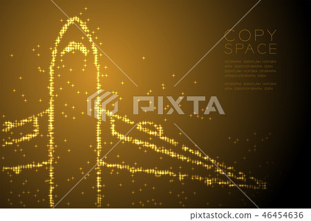 Abstract Shiny Star Airplane shape, transportation Abstract Shiny Star Airplane shape, transportation 46454636