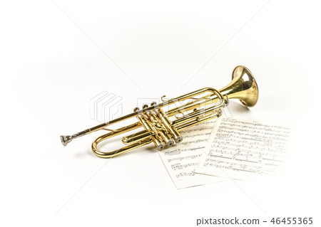 Trumpet and music 46455365