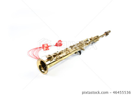 Soprano saxophone new year image 46455536