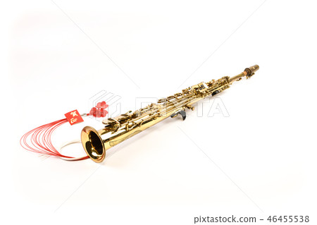 Soprano saxophone new year image 46455538