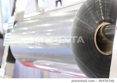 A roll of plastic sheet 46456346