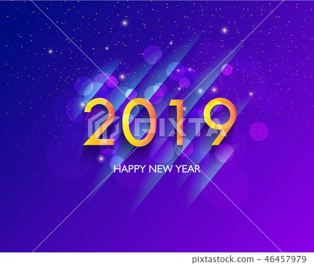 Happy Chinese New Year 2019, Year of the Pig.  46457979