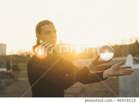 Contact juggling Contact juggling 46458518