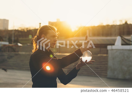 Contact juggling 46458521