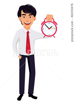 Asian business man, concept of cartoon character Asian business man, concept of cartoon character 46459476