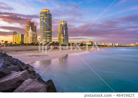 Miami Beach, Florida, USA Skyline Miami Beach, Florida, USA Skyline 46459825