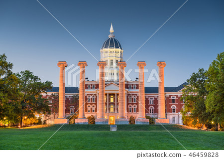 Columbia, Missouri, USA historic campus 46459828