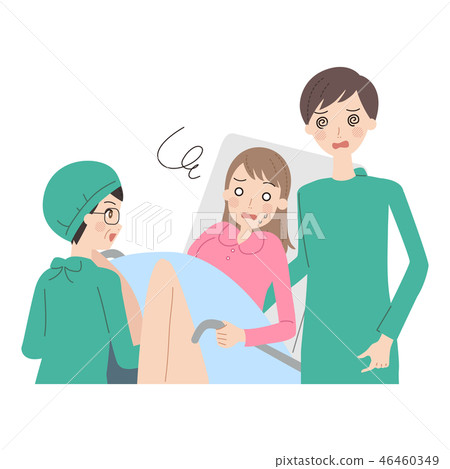 A woman who gives birth. A woman who gives birth. 46460349
