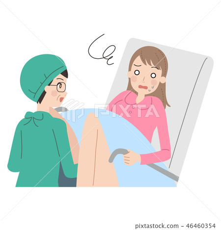 A woman who gives birth. 46460354