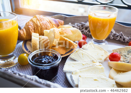 delicious French breakfast delicious French breakfast 46462982