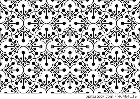 Flower geometric pattern. Seamless vector - Stock Illustration ...