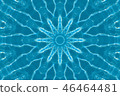 Abstract blue star Abstract blue star 46464481