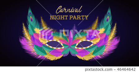 brazilian carnival mask template