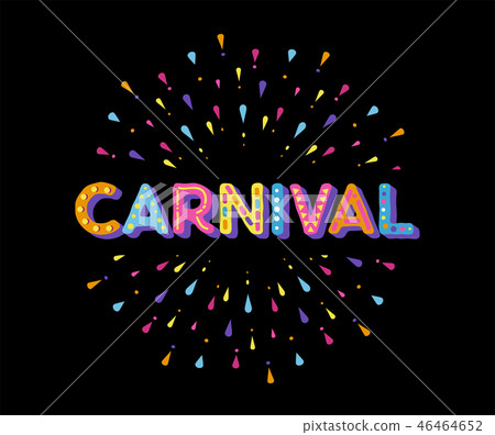 Brazilian Carnival, music festival, masquerade flyer template 46464652