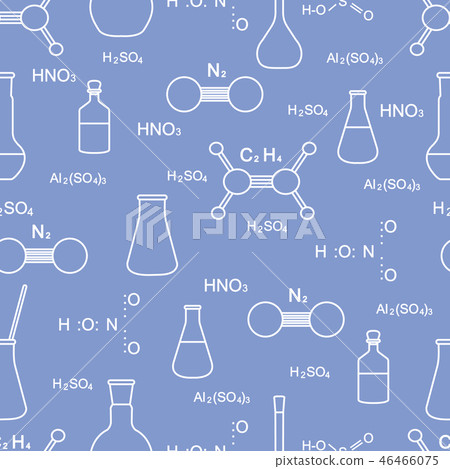 Scientific pattern Chemistry, biology, medicine. - Stock Illustration ...