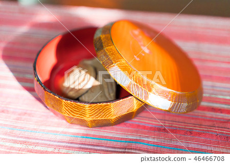 Rugs and cups of tea 46466708