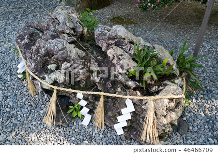 Monkei Takahiko Shrine from stone 46466709