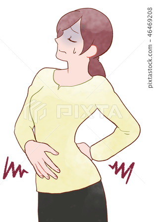 女人/肚子痛 女人/肚子痛 46469208