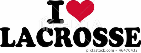 I Love Lacrosse Sticker Pack - 18 Planner Scrapbooking Crafting Decals 2 Inch Each