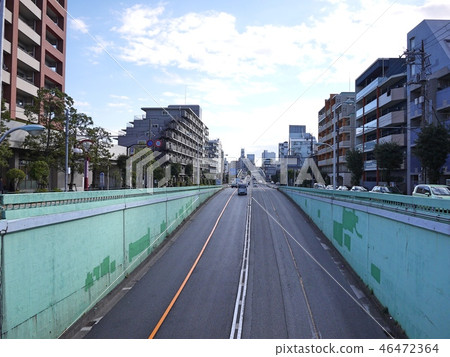 冬季環七若林橋沒有車沒有堵車 冬季環七若林橋沒有車沒有堵車 46472364