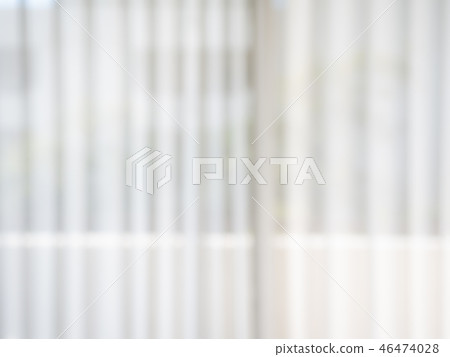 Blurred background image of white curtain Blurred background image of white curtain 46474028