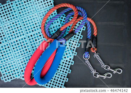 Pet leash with spring and hook for dog Pet leash with spring and hook for dog 46474142