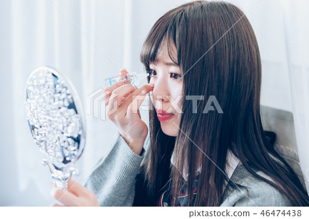 high school girl high school girl 46474438