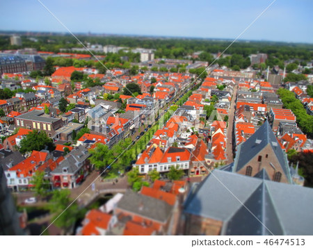 荷蘭代爾夫特西洋鏡風格 荷蘭代爾夫特西洋鏡風格 46474513