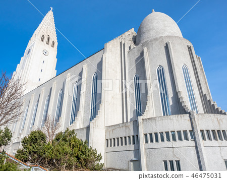 Hallgrimskirkja church landmark of Iceland 46475031