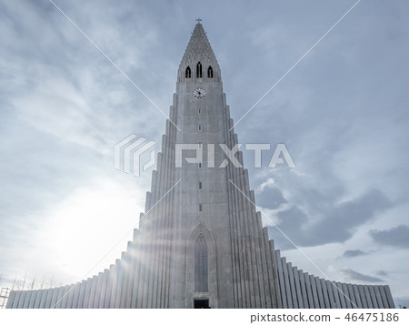 Hallgrimskirkja church landmark of Iceland 46475186