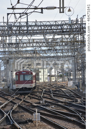 [Kintetsu Yamato Nishidaiji Station] Complex track branch 46475841