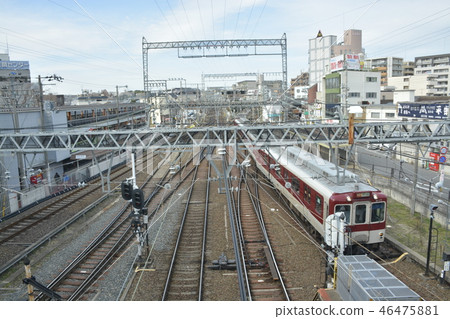 [Kintetsu Yamato Nishidaiji Station] Complex track branch 46475881