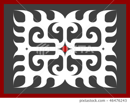 Ainu pattern Ainu pattern 46476243