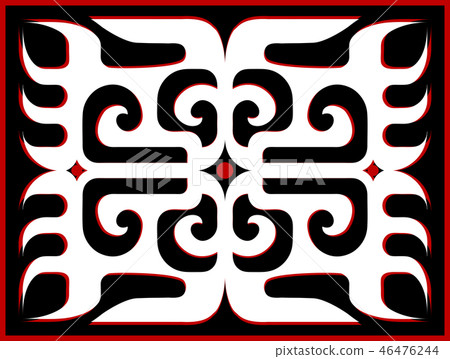 Ainu pattern Ainu pattern 46476244