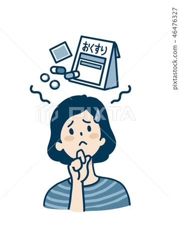 Annoyed woman _ medicine 46476327