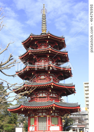 八角形五層寶塔 八角形五層寶塔 46476998