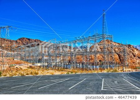 Substation and Power Transmission Lines Substation and Power Transmission Lines 46477439