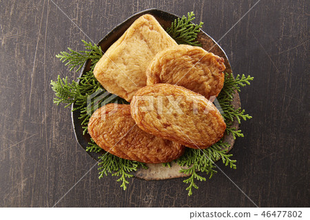 Deep fried ball of fish paste Deep fried ball of fish paste 46477802