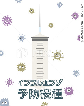 Flu vaccination poster 46479324