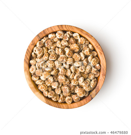Tiger nuts. Tasty chufa nuts. Tiger nuts. Tasty chufa nuts. 46479880