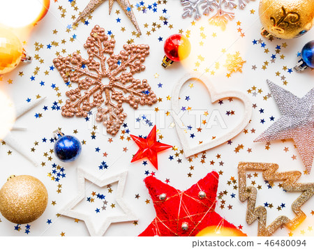 Christmas and New Year decorations 46480094