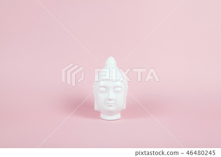 White Bouddha pink White Bouddha pink 46480245