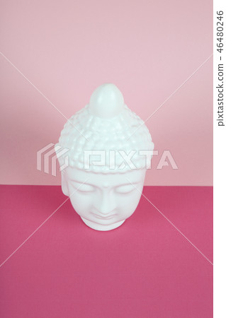 White Bouddha pink White Bouddha pink 46480246