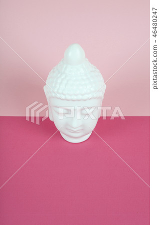 White Bouddha pink White Bouddha pink 46480247