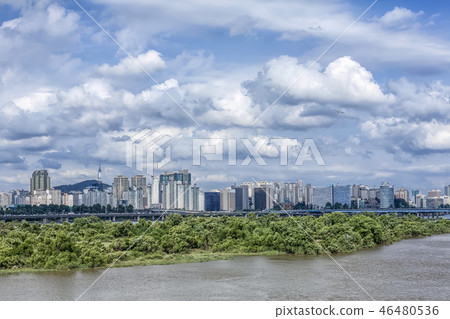 Bam Island, City, Seoul, Han 46480536