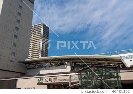 JR Tachikawa Station south exit 46481392
